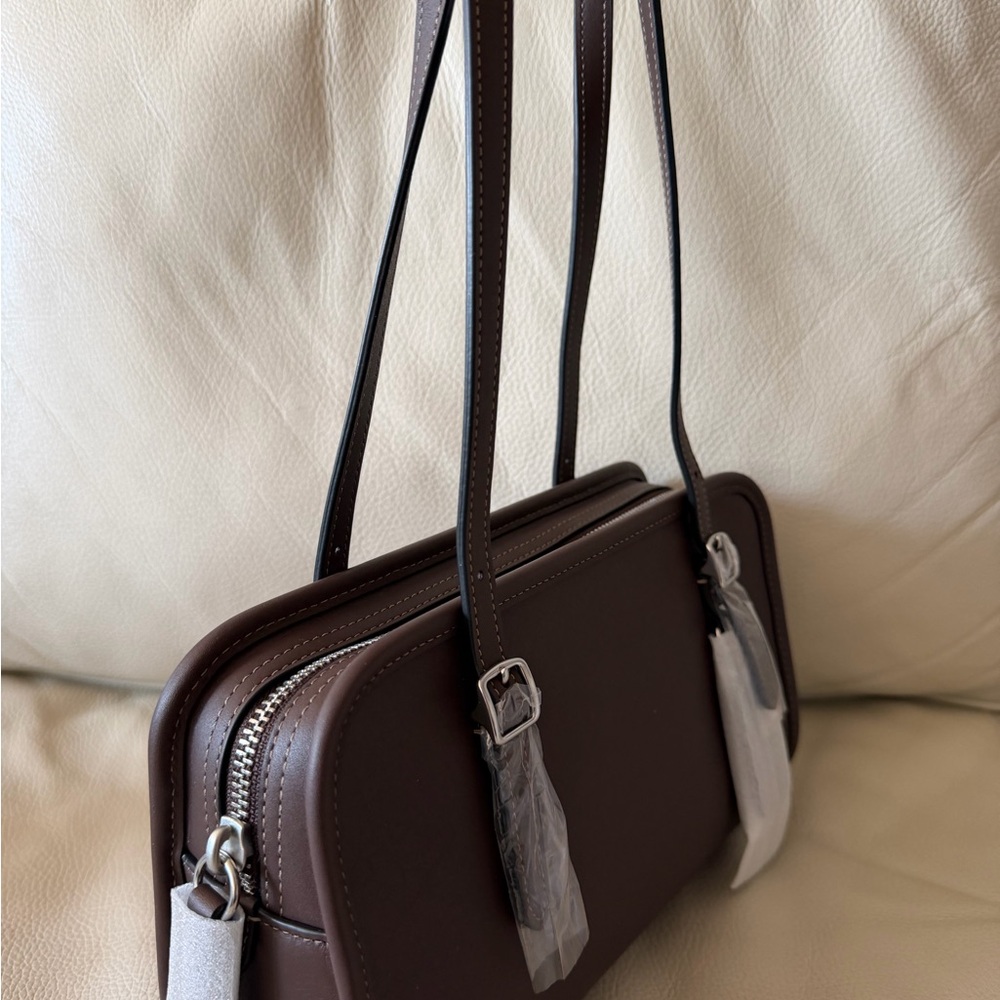 NWT Coach MAPLE SWING BAG Leather Shoulder Bag - Picture 4 of 5